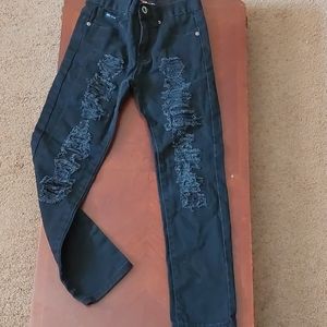Black Skinny leg jeans size 10